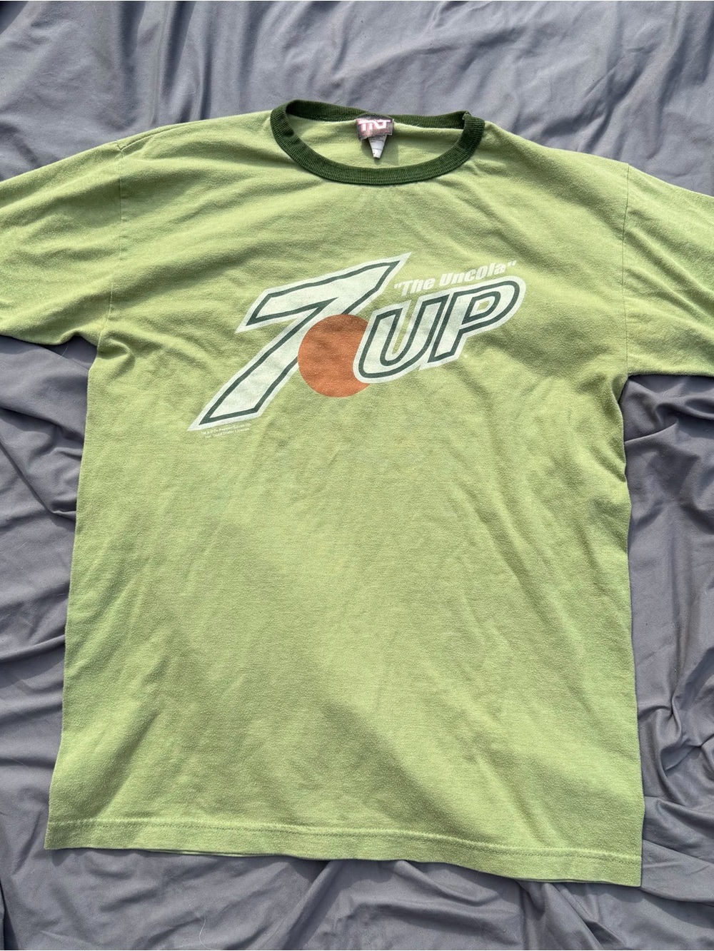Vintage Logo Ringer Tee - Green
